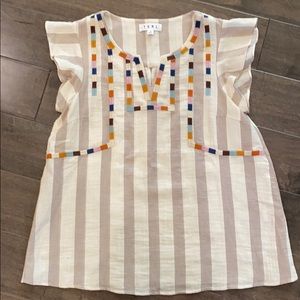 THML Flutter sleeve size Small top